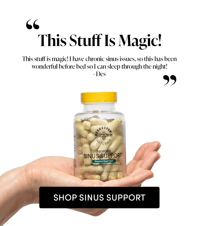 “This Stuff Is Magic!”     “This stuff is magic! I have chronic sinus issues, so this has been wonderful before bed so I can sleep through the night!”    - Des