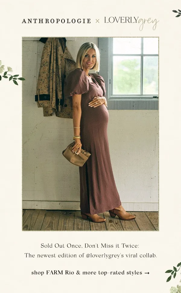 Anthropologie X Loverly grey shop the exclusive collab