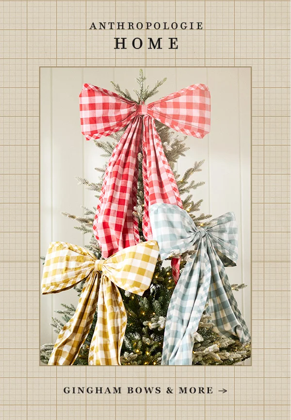 Gingham Bows & More