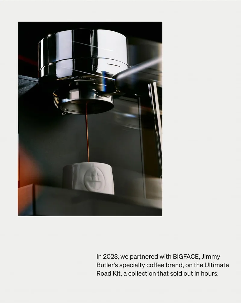 In 2023, we partnered with BIGFACE on the Ultimate Road Kit, a collection that sold out in hours.