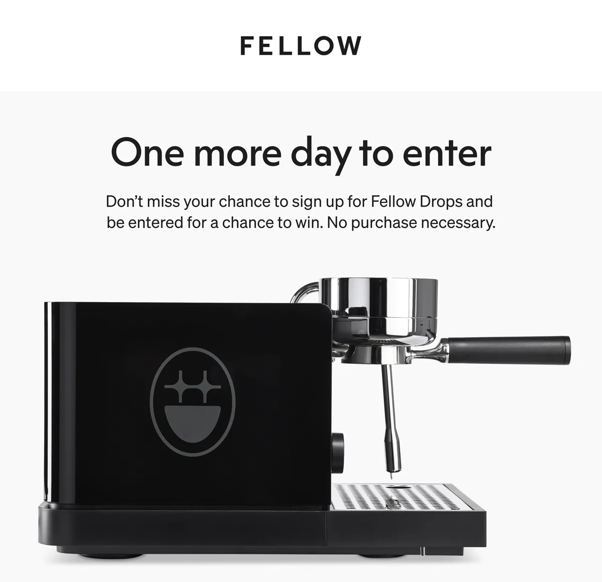One more day to enter