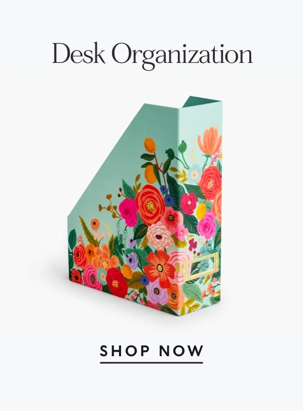 Shop Desk Organization