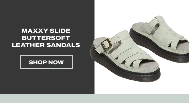 Maxxy Slide Buttersoft leather sandals