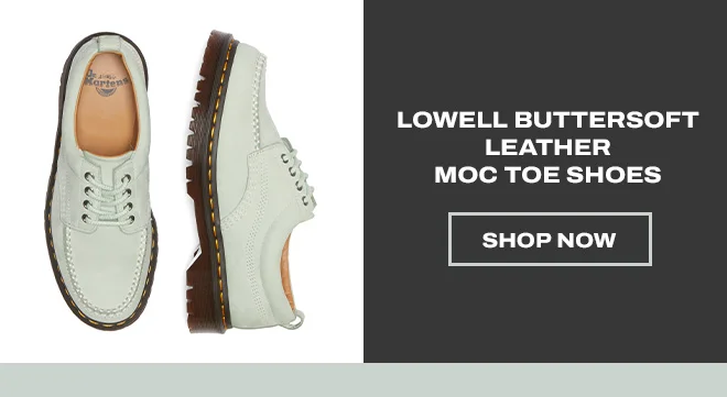 Lowell Buttersoft Leather Moc Toe Shoes