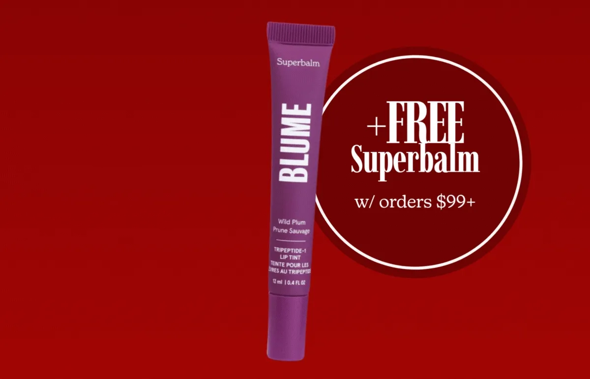 + FREE Superbalm w/ orders $99+