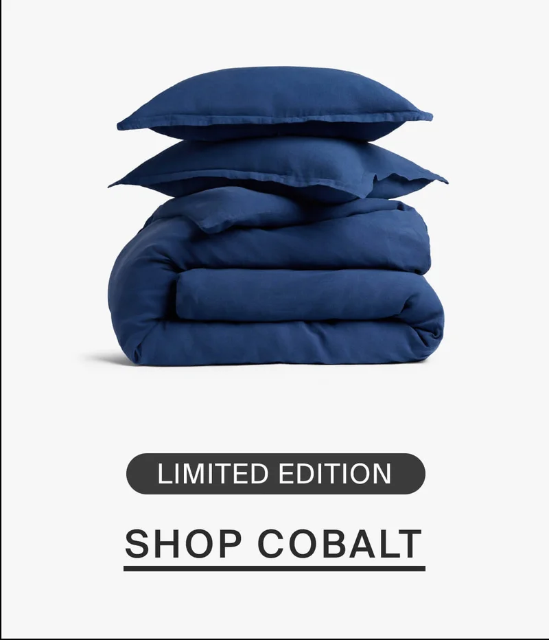 Shop cobalt. Limited edition.