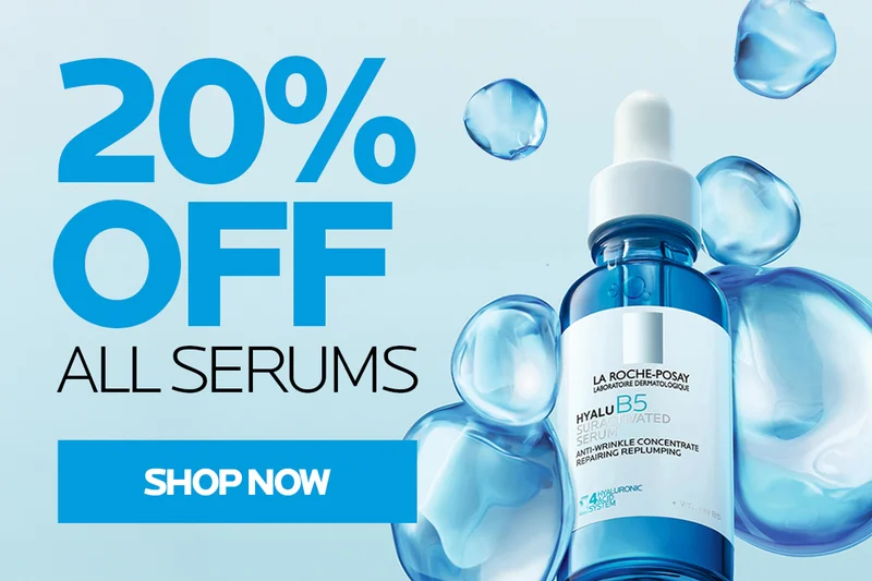 20% off all serums