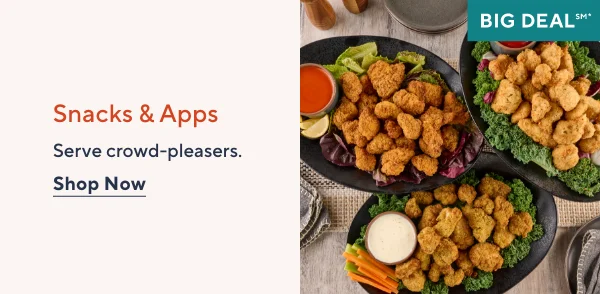 snacks & apps