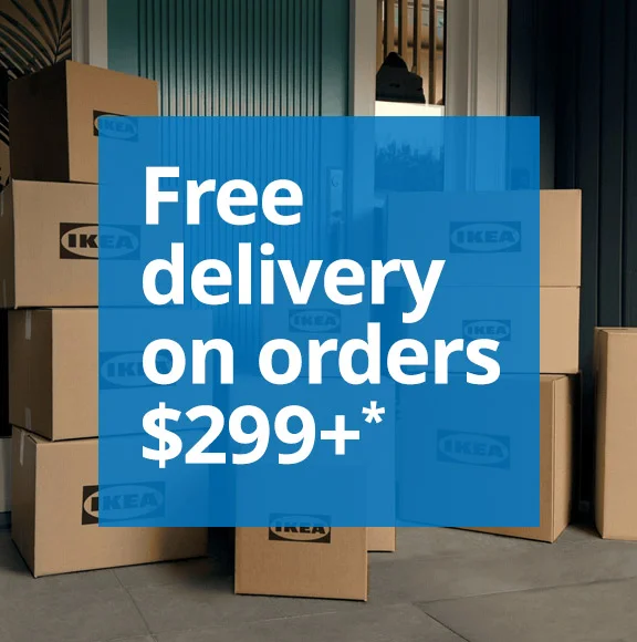 Free delivery on orders $299+