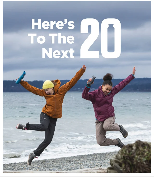 Here's to the Next 20 years.