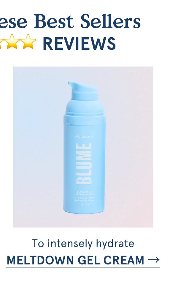 Intensely hydrate all skin types with 5-star rated Meltdown Gel Cream.