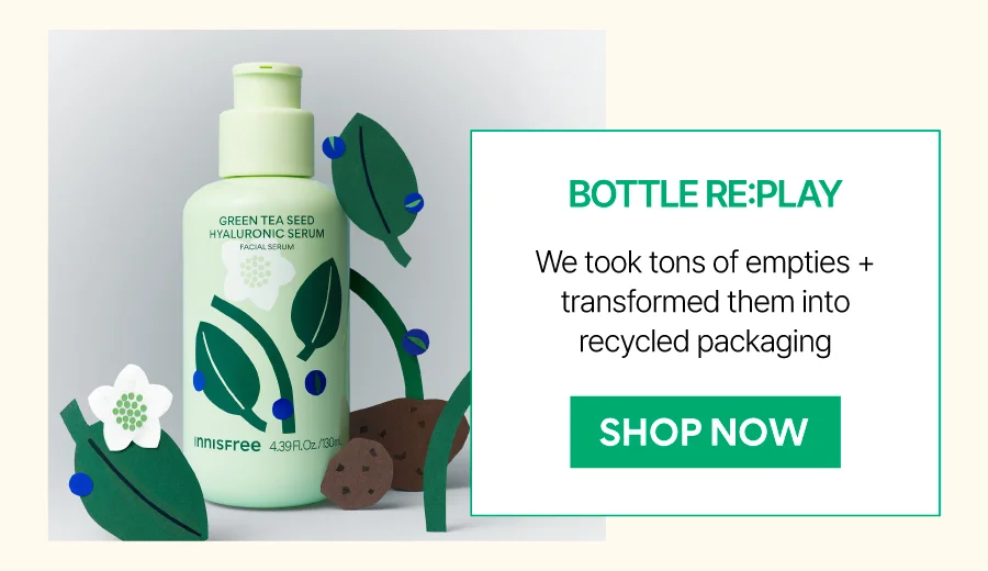 BOTTLE RE:PLAY GREEN TEA SERUM