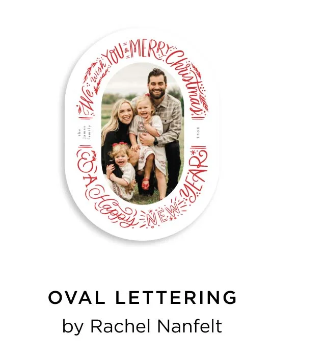 Oval Lettering