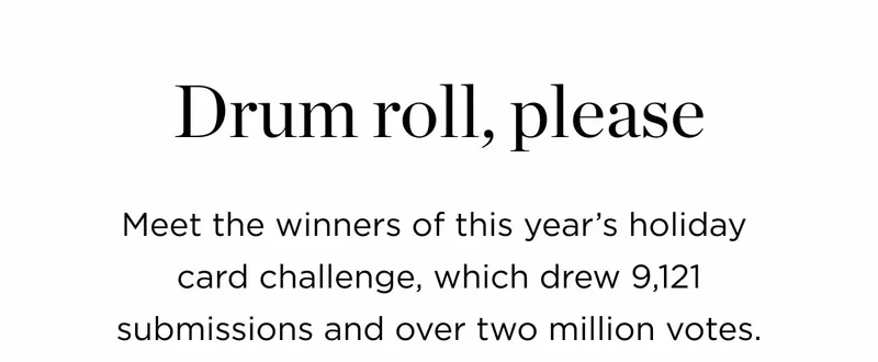 Drum Roll, Please