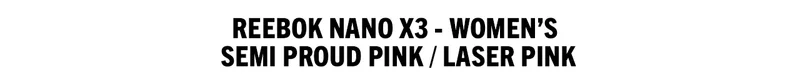 Reebok Nano X3 - Women's