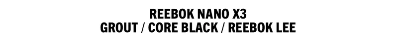 Reebok Nano X3