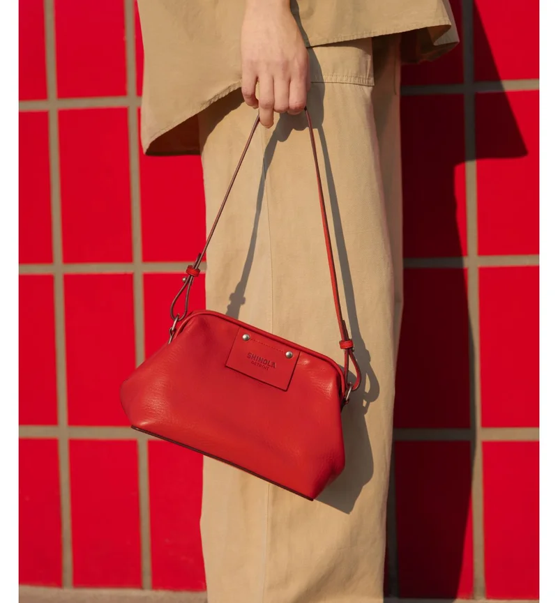 Rivet Frame Shoulder Bag