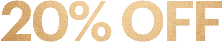 20% OFF