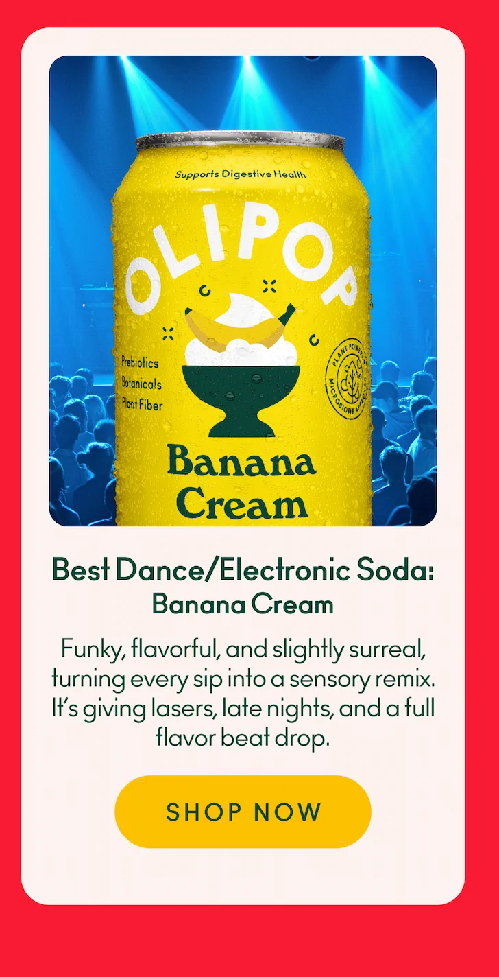 Funky, flavorful, and slightly surreal, turning every sip into a sensory remix. It’s giving lasers, late nights, and a full flavor beat drop.