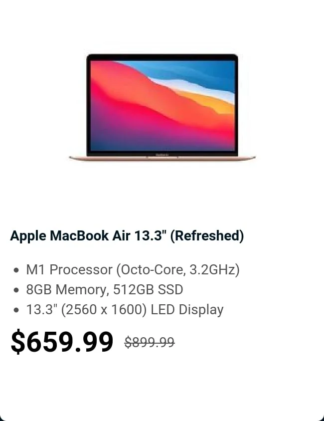 Apple MacBook Air 13.3