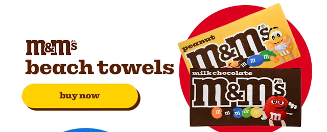M&M'S BEACH TOWELS