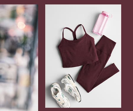 Spacedye Caught In The Midi High Waisted Legging in Midnight Burgundy Heather