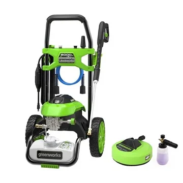 GREENWORKS 2000 PSI Electric Pressure Washer w/ Attachments