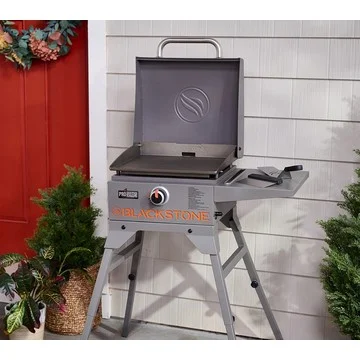 Blackstone 17" Griddle Grill w/ Stand, Hood, Carry Bag & Tool Set