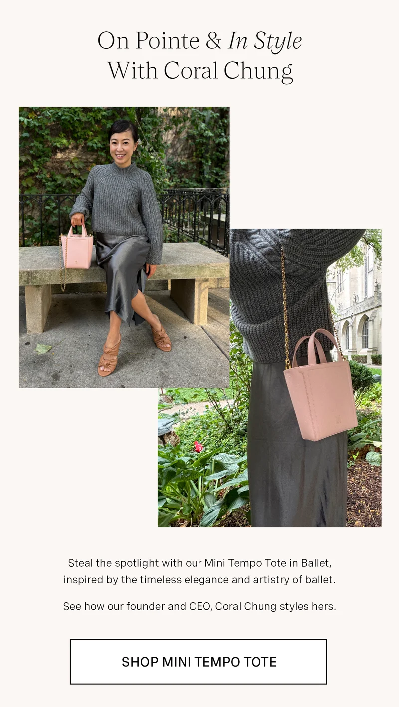 Mini Tempo Tote In Blush