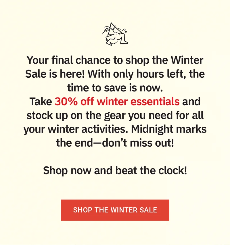 Winter Sale - 30% OFF Winter Essentials