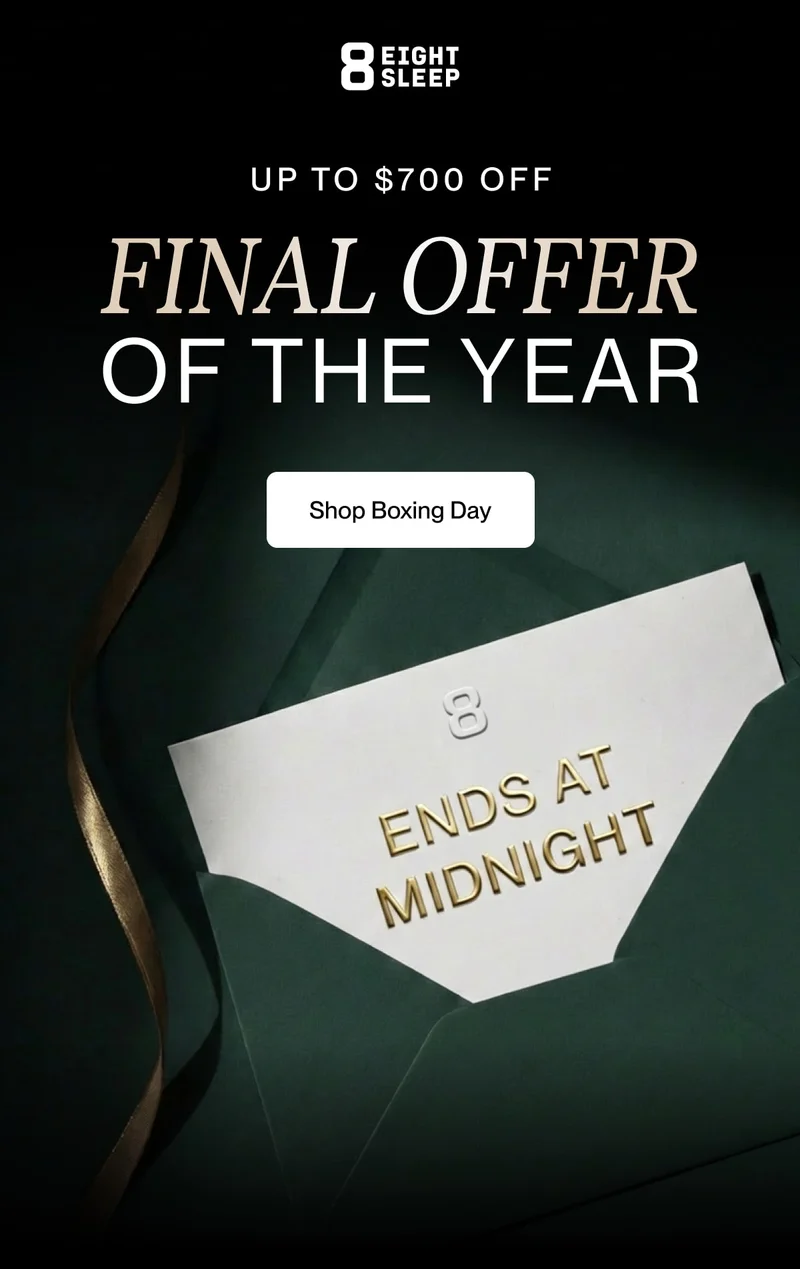FINAL OFFER of the year