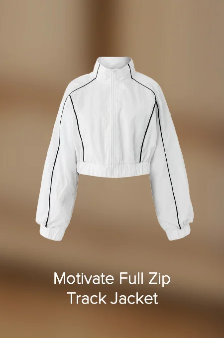 Motivate Full Zipp Track Jacket