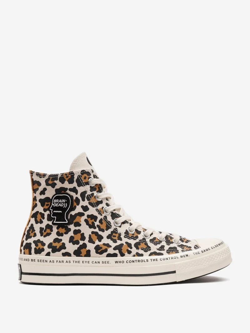 Image of Converse x Brain Dead Chuck 70 - Egret/Black/Multi