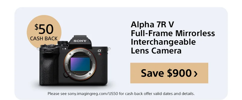 Alpha 7R V | Shop now