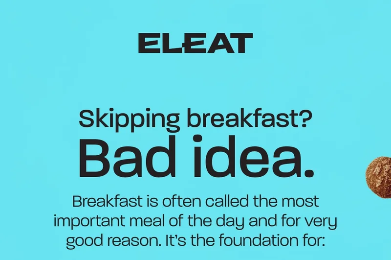 Skipping breakfast? Bad idea.