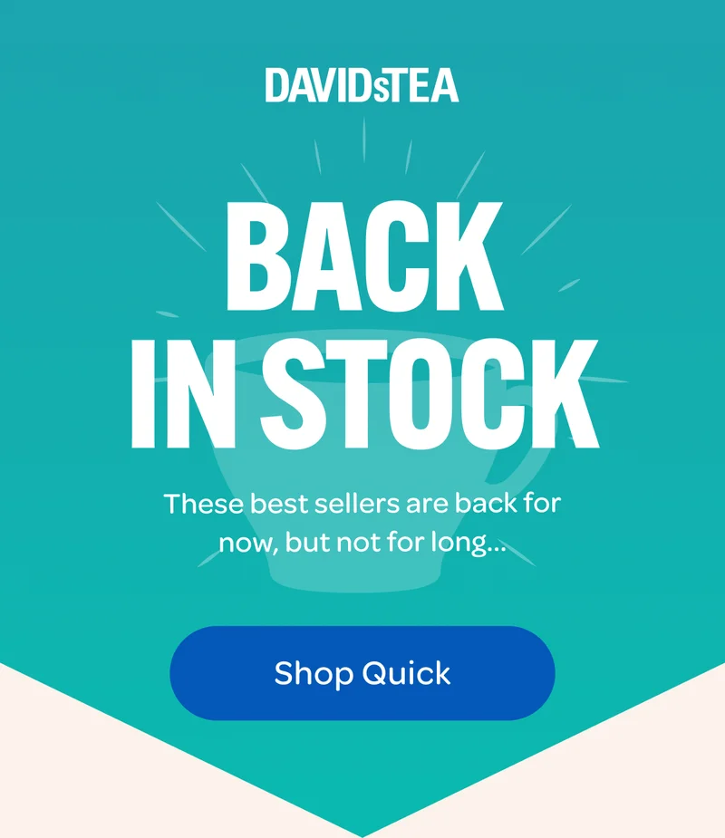 BACK IN STOCK  These best sellers are back for now, but not for long...