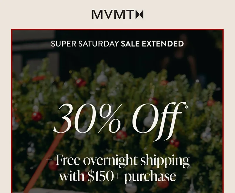 Super Saturday | 30% off Sitewide