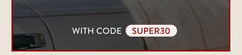 30% off with code: discount code