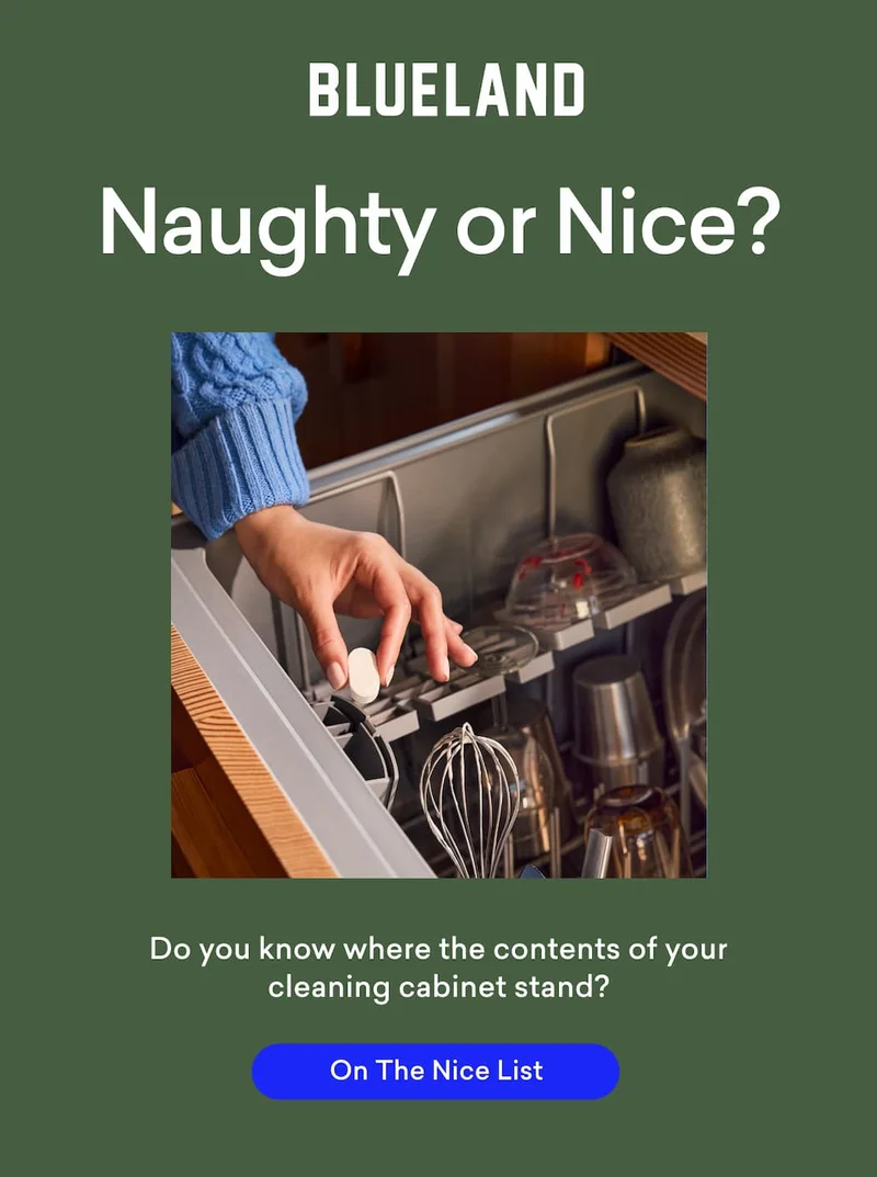 Naughty or Nice? Do you know where the contents of your cleaning cabinet stand? Shop the nice list.