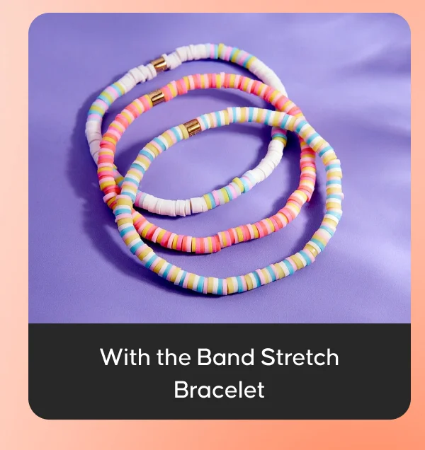 With the Band Stretch Bracelet