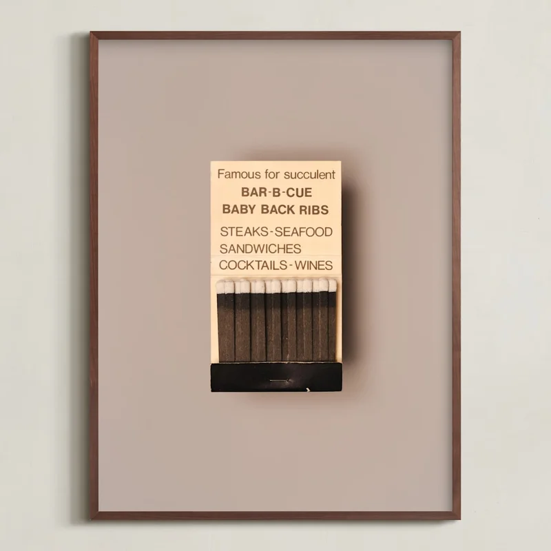 Famous Food Black Limited Edition Fine Art Print 2 by Andrew McClintock | Minted