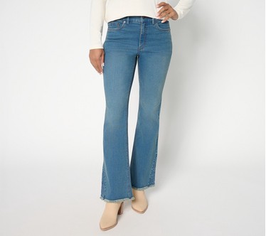 Denim & Co. Canyon Retreat Regular Lightly Boot Jeans