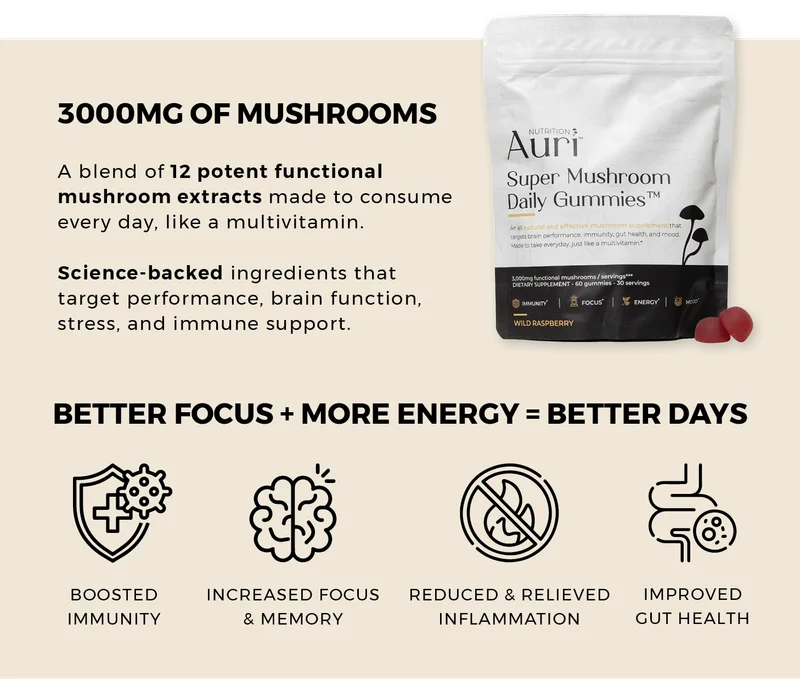 3000mg of mushrooms
