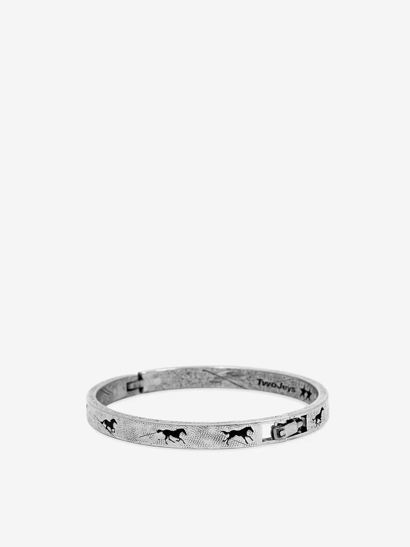 Image of Two Jeys Sequence Bracelet - Silver