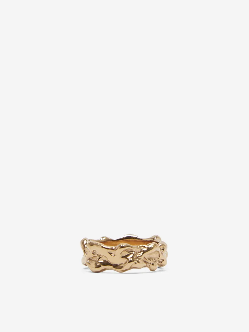 Image of Faris Lava Band 10mm - Gold