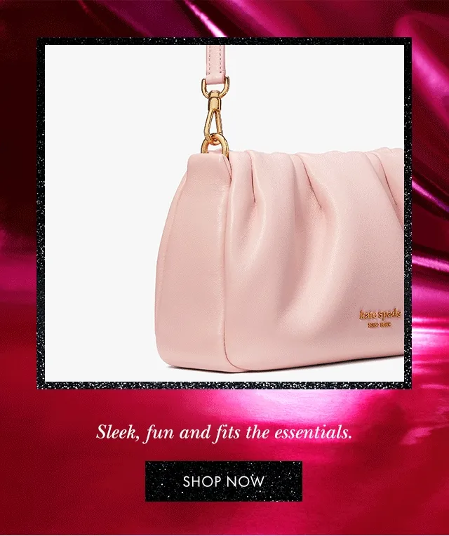 Sleek, fun and fits the essentials.