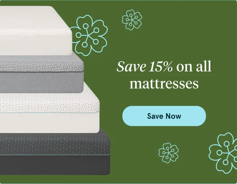 Save 15% on all mattresses | Save Now