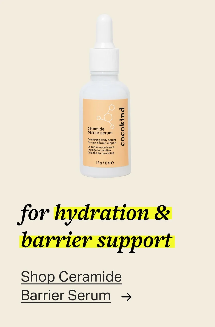 ceramide barrier serum