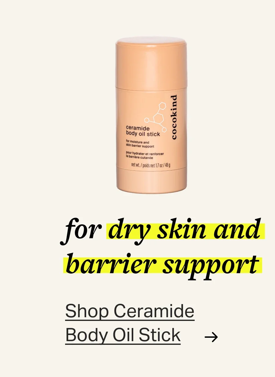 ceramide body oil stick