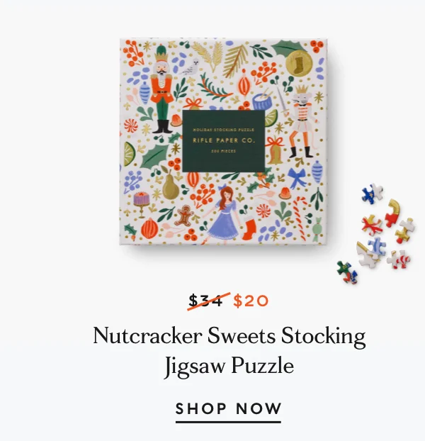 Shop Nutcracker Sweets Stocking Jigsaw Puzzle